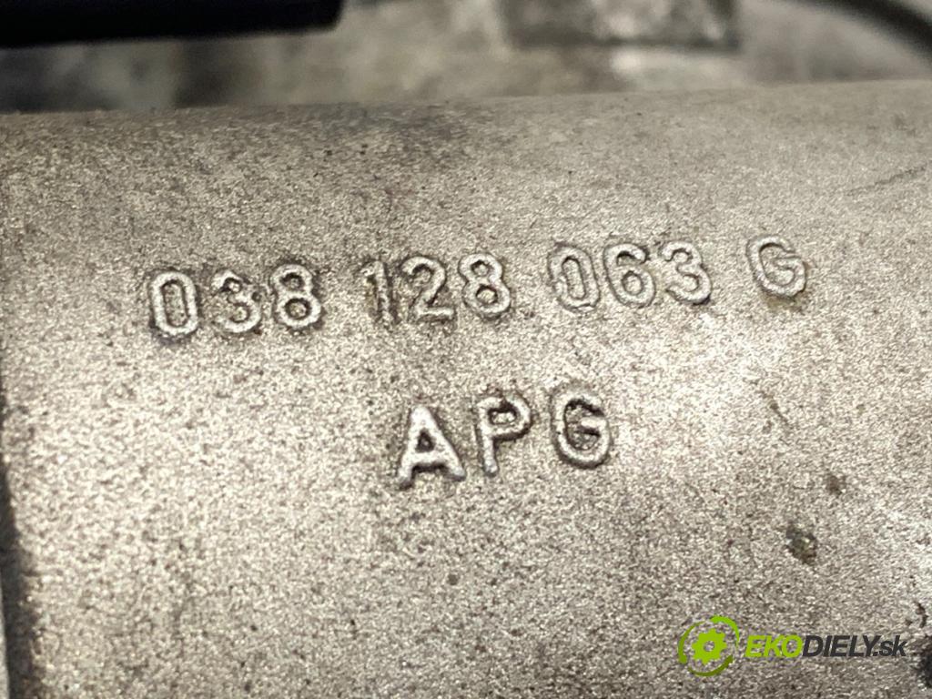 AUDI A3 8P liftback 2003 103 kW 2.0 TDI 16V 1968 Škrtiaca klapka 038128063G (Škrtiaca klapka)