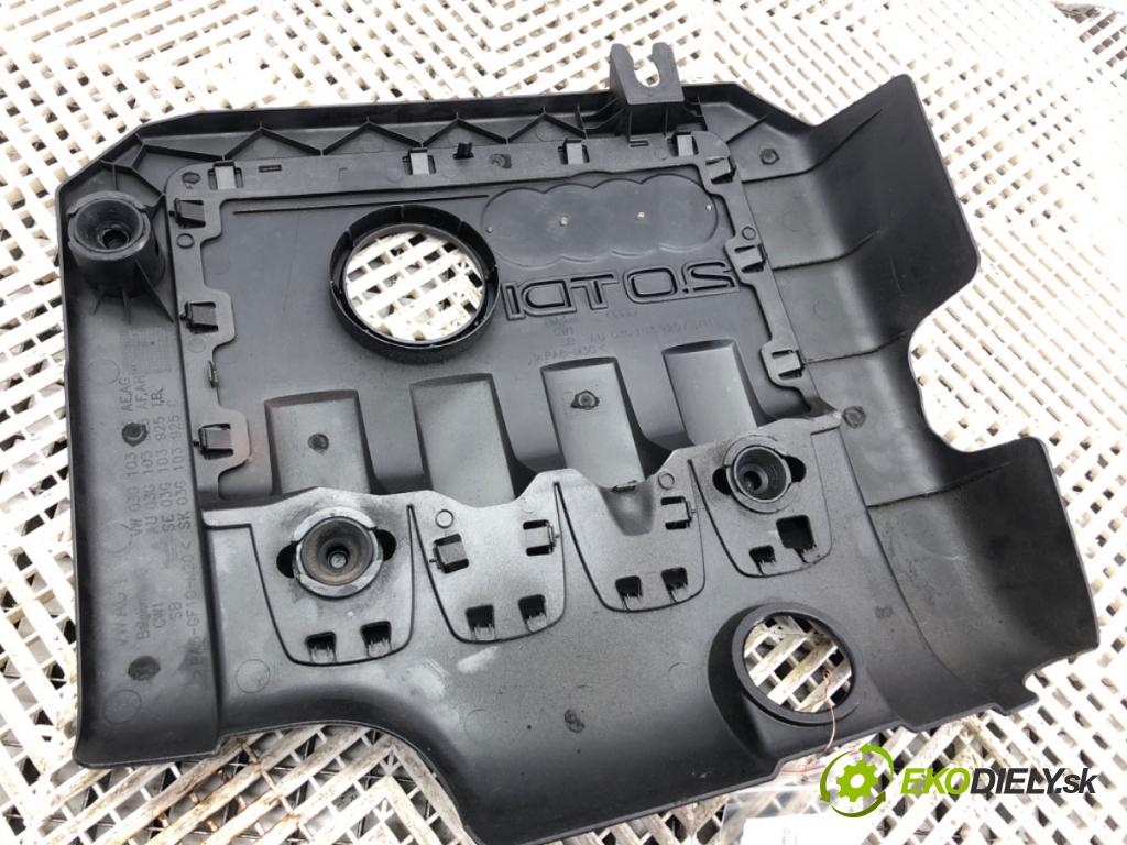 AUDI A3 8P liftback 2003 103 kW 2.0 TDI 16V 1968 kryt motora 03G103925AF (Kryt motoru )