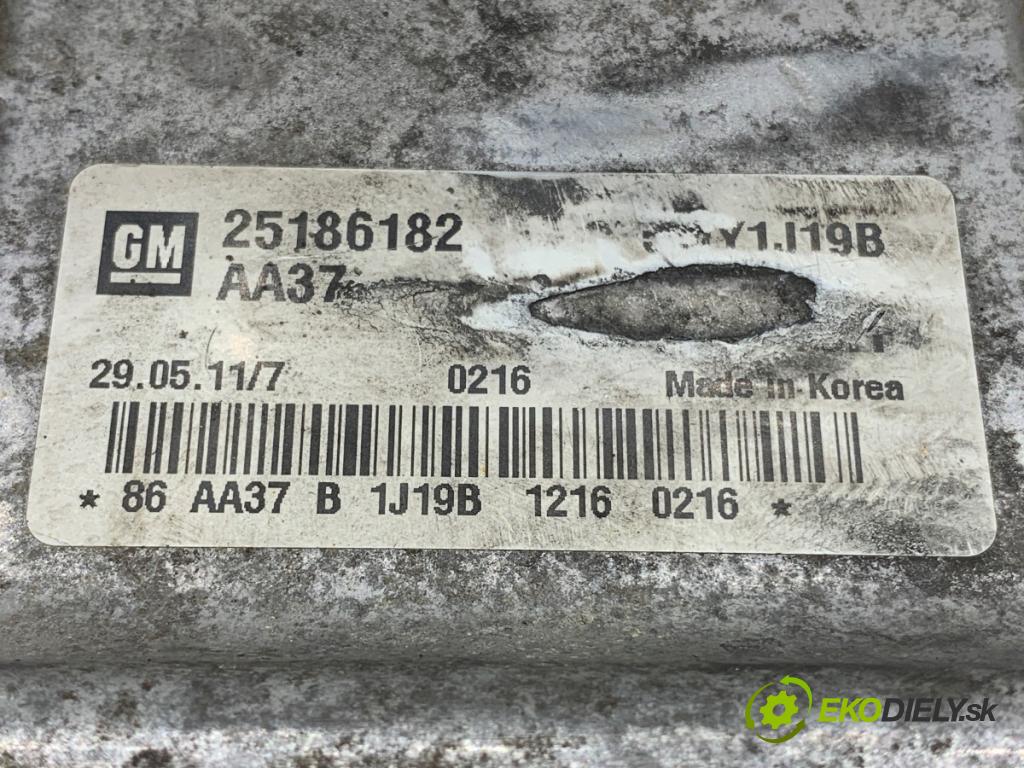 CHEVROLET CRUZE liftback 2012 104 kW 1.8 1796 riadiaca jednotka Motor 25186182 (Riadiaca jednotka)