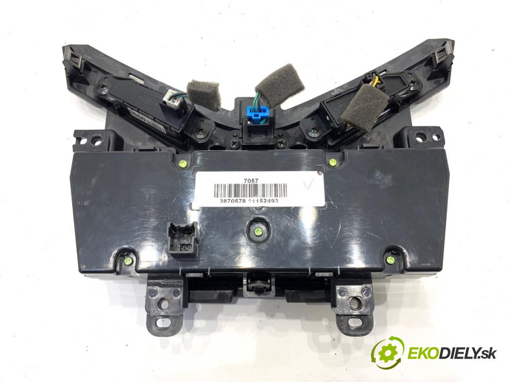 CHEVROLET CRUZE liftback 2012 104 kW 1.8 1796 Panel ovládania kúrenia 3870578 (Prepínacie páčky pod volantom)