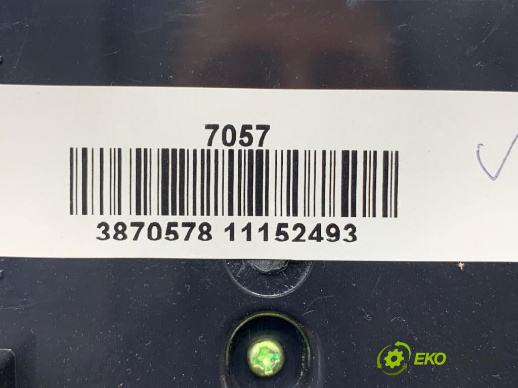 CHEVROLET CRUZE liftback 2012 104 kW 1.8 1796 Panel ovládania kúrenia 3870578 (Prepínacie páčky pod volantom)