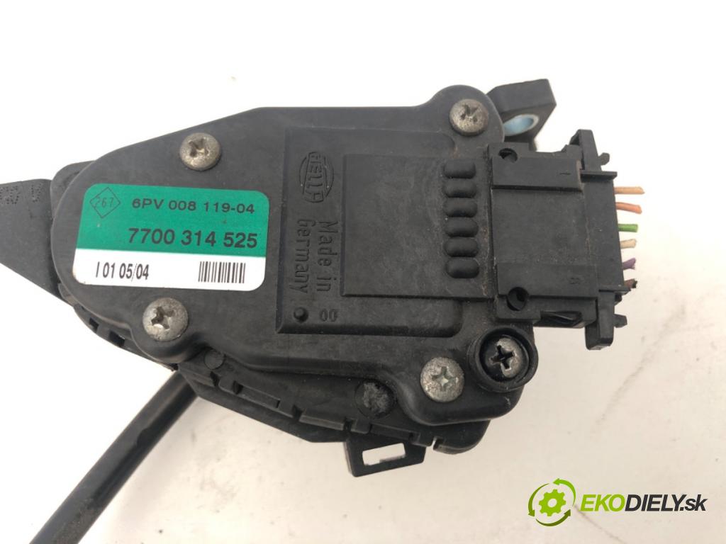 RENAULT MASTER II Autobus 2004 73 kW 2.5 dCi 100 (JDCV) 2463 Potenciometer plynu 7700314525 (Potenciometer plynového pedálu)