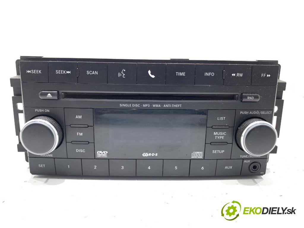 DODGE CALIBER liftback 2010 115 kW 2.0 1998 RADIO 05064955AC (Audio zariadenie)