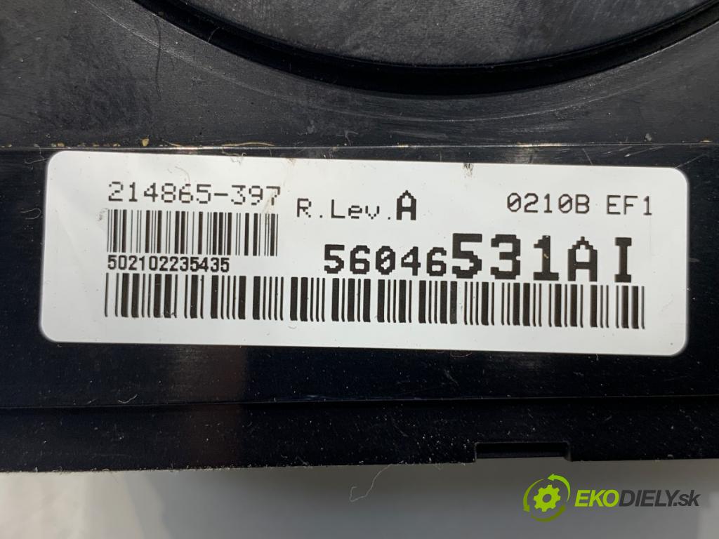 DODGE CALIBER liftback 2010 115 kW 2.0 1998 Prepínač kombinovaný 56046531AI (Prepínacie páčky pod volantom)