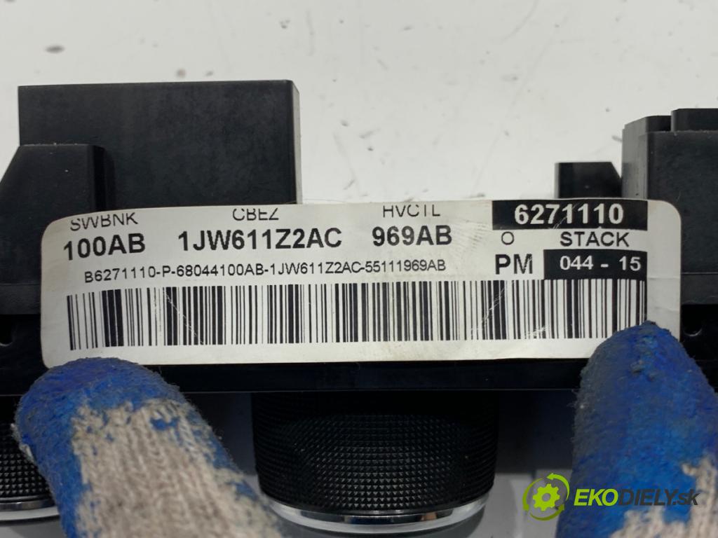 DODGE CALIBER liftback 2010 115 kW 2.0 1998 Panel ovládania kúrenia 55111969AB (Prepínacie páčky pod volantom)