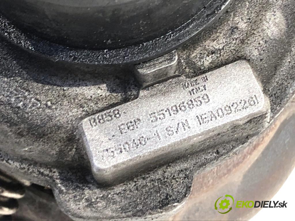 FIAT CROMA Kombi 2005 110 kW 1.9 D Multijet (194AXC1B, 194AXC12) 1910 turbo 55196859 (Kompletní turbodmychadlo)