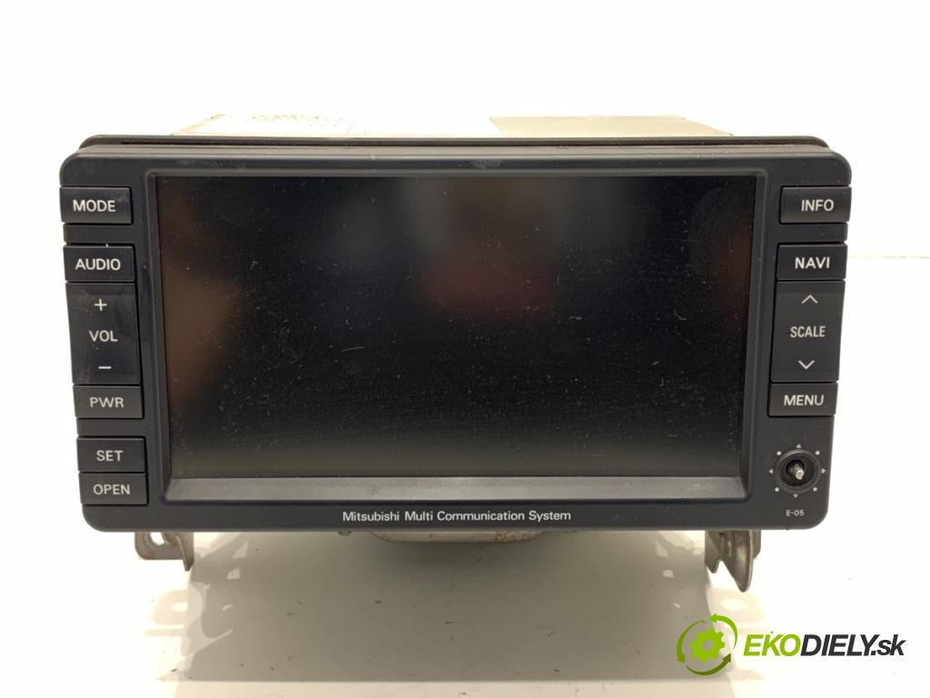 MITSUBISHI LANCER VIII sedan 2011 110 kW 1.8 DI-D (CY9A) 1798 RADIO 8750A239 (Audio zariadenie)