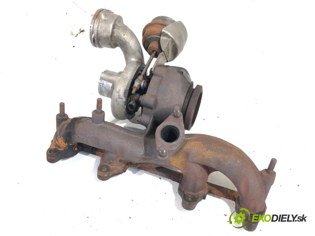 SEAT ALTEA nadwozie wielkoprzestrzenne (MPV) 2005 77 kW 1.9 TDI 1896 turbo 038253014G (Kompletní turbodmychadlo)