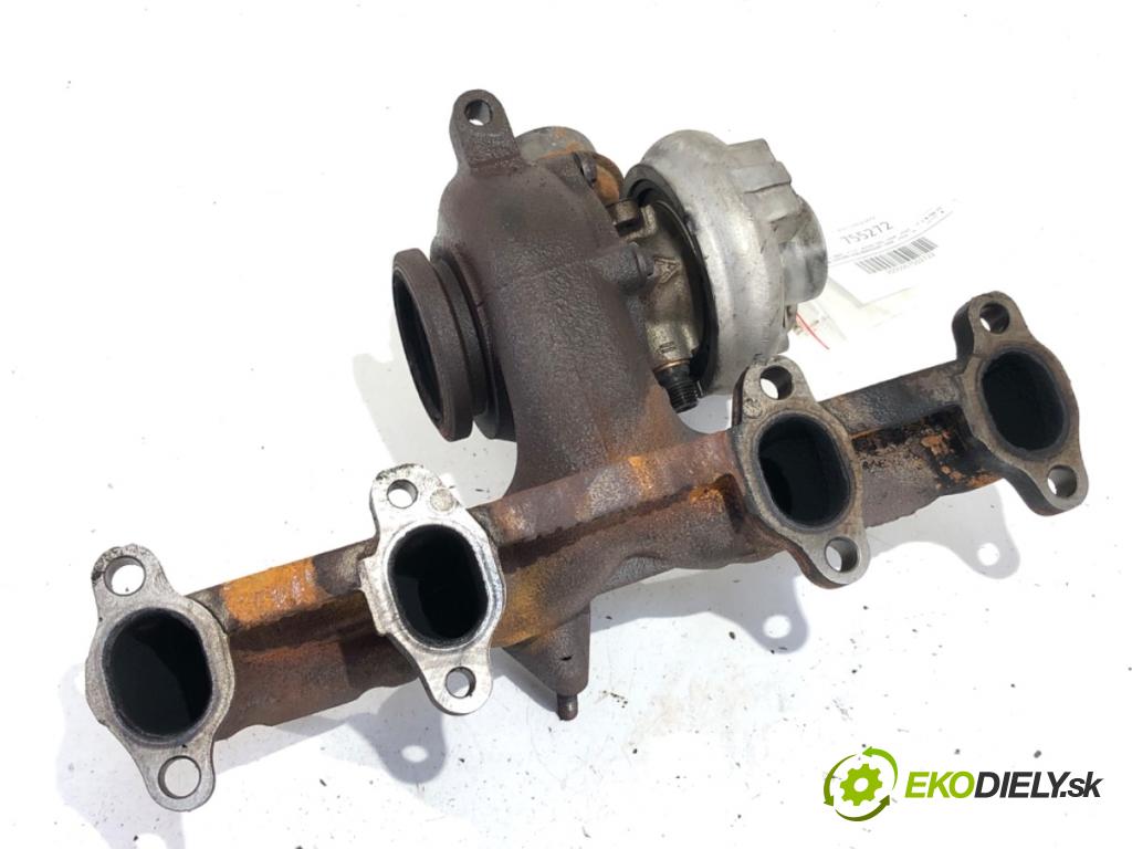 SEAT ALTEA nadwozie wielkoprzestrzenne (MPV) 2005 77 kW 1.9 TDI 1896 turbo 038253014G (Kompletní turbodmychadlo)