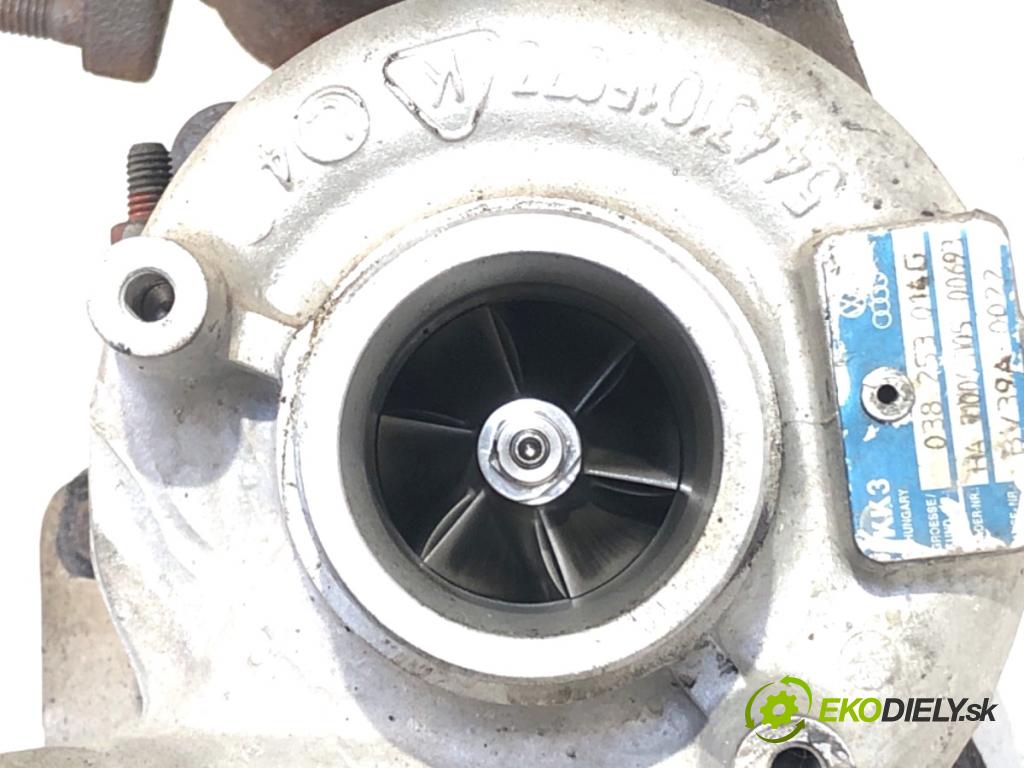 SEAT ALTEA nadwozie wielkoprzestrzenne (MPV) 2005 77 kW 1.9 TDI 1896 turbo 038253014G (Kompletní turbodmychadlo)