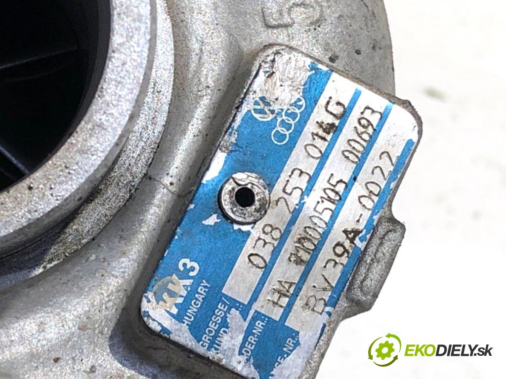 SEAT ALTEA nadwozie wielkoprzestrzenne (MPV) 2005 77 kW 1.9 TDI 1896 turbo 038253014G (Kompletní turbodmychadlo)