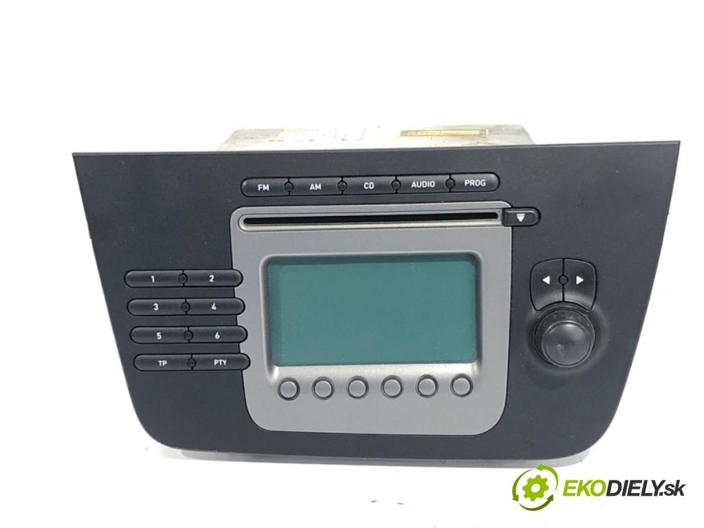 SEAT ALTEA nadwozie wielkoprzestrzenne (MPV) 2005 77 kW 1.9 TDI 1896 RADIO  (Audio zariadenie)