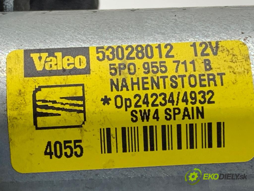 SEAT ALTEA nadwozie wielkoprzestrzenne (MPV) 2005 77 kW 1.9 TDI 1896 motor stěračů zadní část 5P0955711B