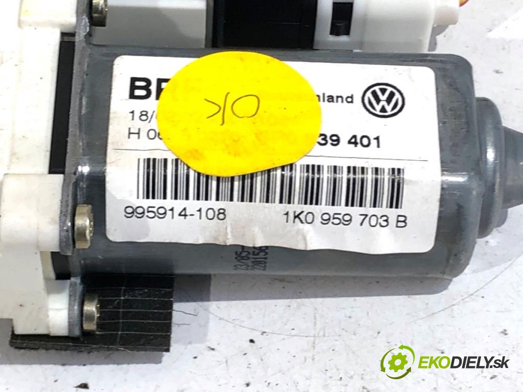 SEAT ALTEA nadwozie wielkoprzestrzenne (MPV) 2005 77 kW 1.9 TDI 1896 mechanismus okna levý zadní část 1K0959703B