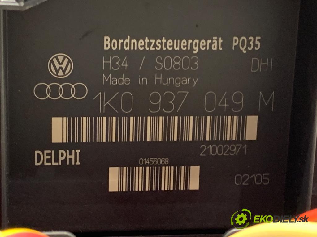 SEAT ALTEA nadwozie wielkoprzestrzenne (MPV) 2005 77 kW 1.9 TDI 1896 Modul BORDNETZ 1K0937049M (Riadiaca jednotka ostatné)