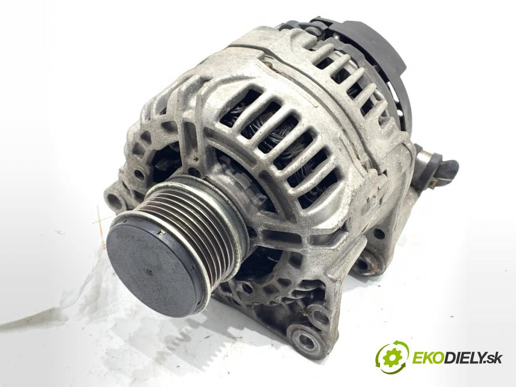 SEAT ALTEA nadwozie wielkoprzestrzenne (MPV) 2005 77 kW 1.9 TDI 1896 Alternátor 06F903023D (Alternátor)
