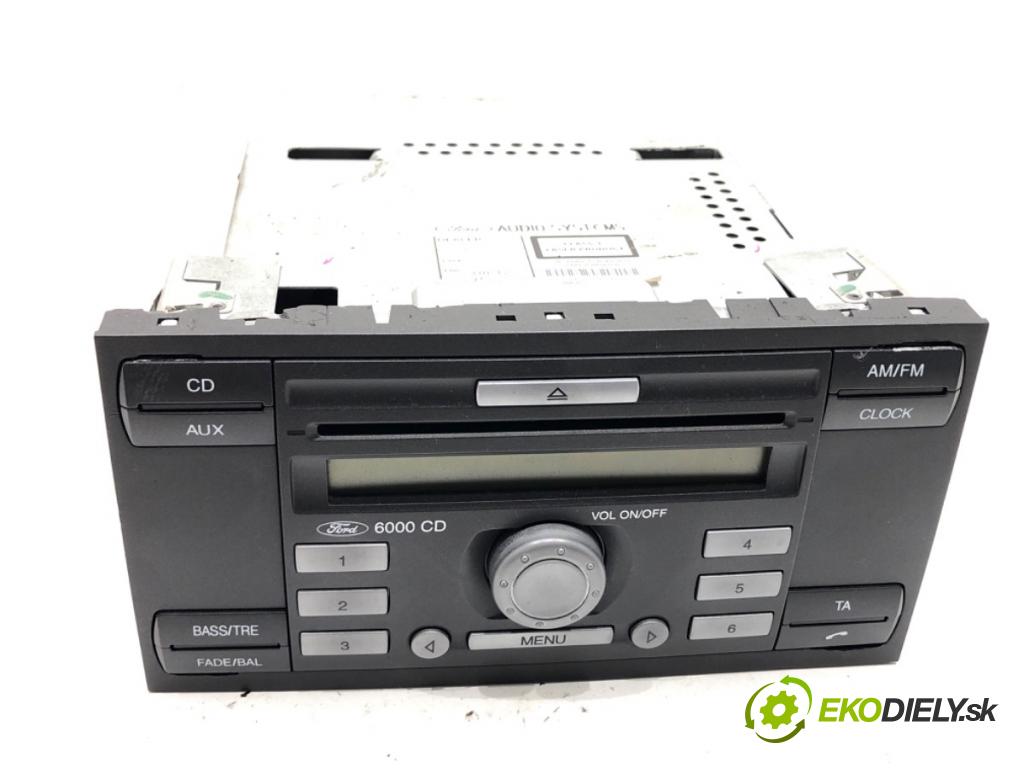 FORD FIESTA MK6 liftback 2007 51 kW 1.3 1299 RADIO 6S61-18C815-AJ (Audio zariadenie)