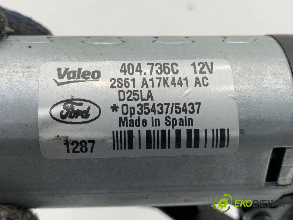 FORD FIESTA MK6 liftback 2007 51 kW 1.3 1299 motor stěračů zadní část 2S61A17K441AC