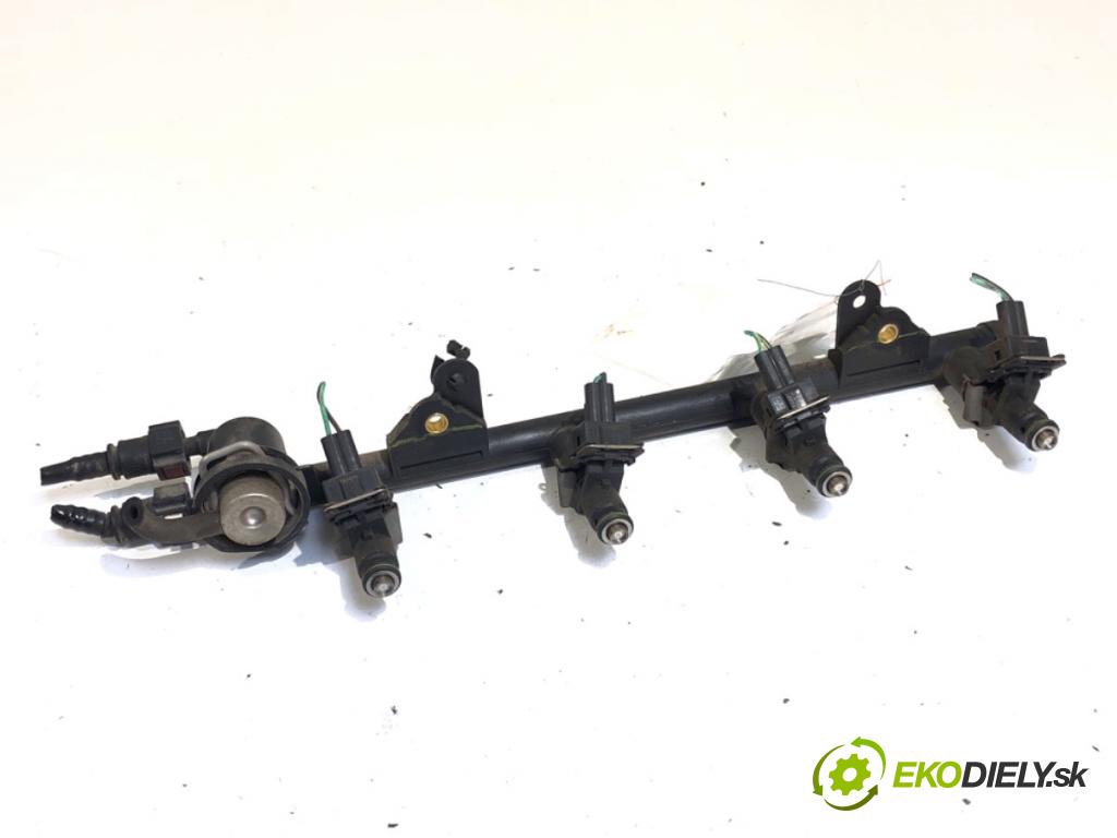 FORD FIESTA MK6 liftback 2007 51 kW 1.3 1299 Lišta vstrekovacia 2N1U-9D280-CB (Vstrekovacia lišta)