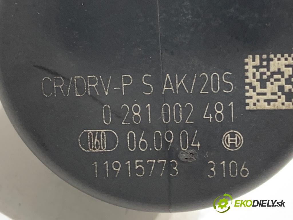 BMW E83 SUV 2004 110 kW 2.0 d 1995 Regulátor tlaku paliva 0281002481 (Palivový systém ostatné)