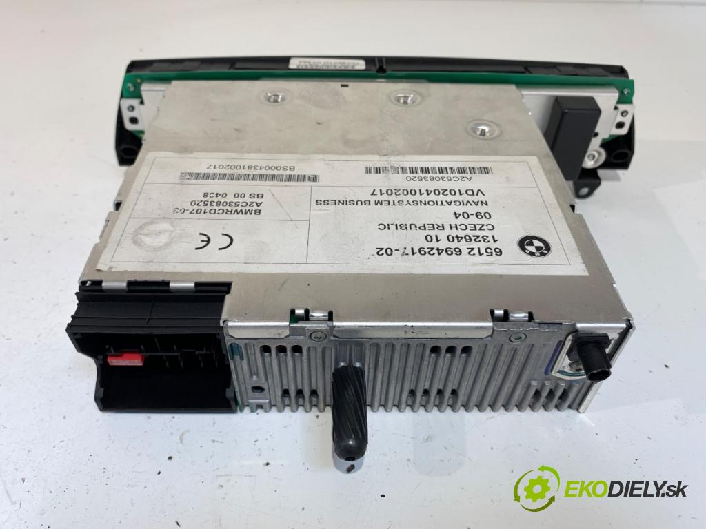 BMW E83 SUV 2004 110 kW 2.0 d 1995 RADIO 6942917 (Audio zariadenie)