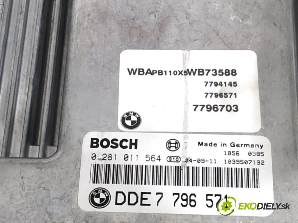 BMW E83 SUV 2004 110 kW 2.0 d 1995 řídící jednotka motora 0281011564 (Řídicí jednotka)