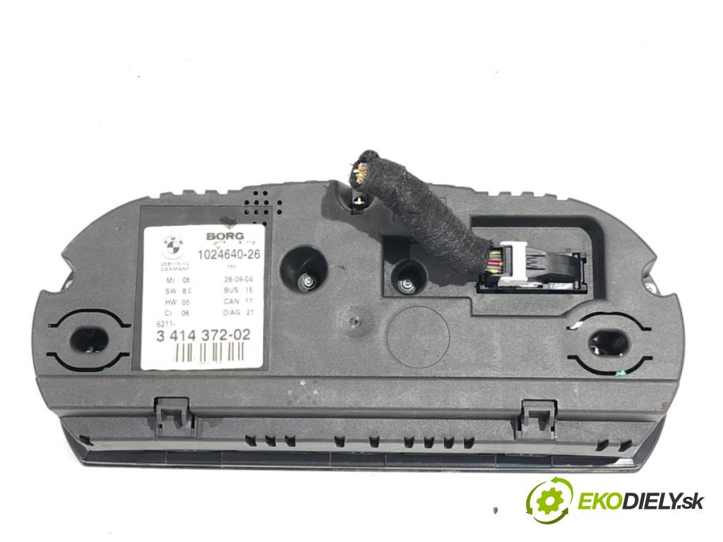 BMW E83 SUV 2004 110 kW 2.0 d 1995 Prístrojovka 3414372 (Prístrojová doska)