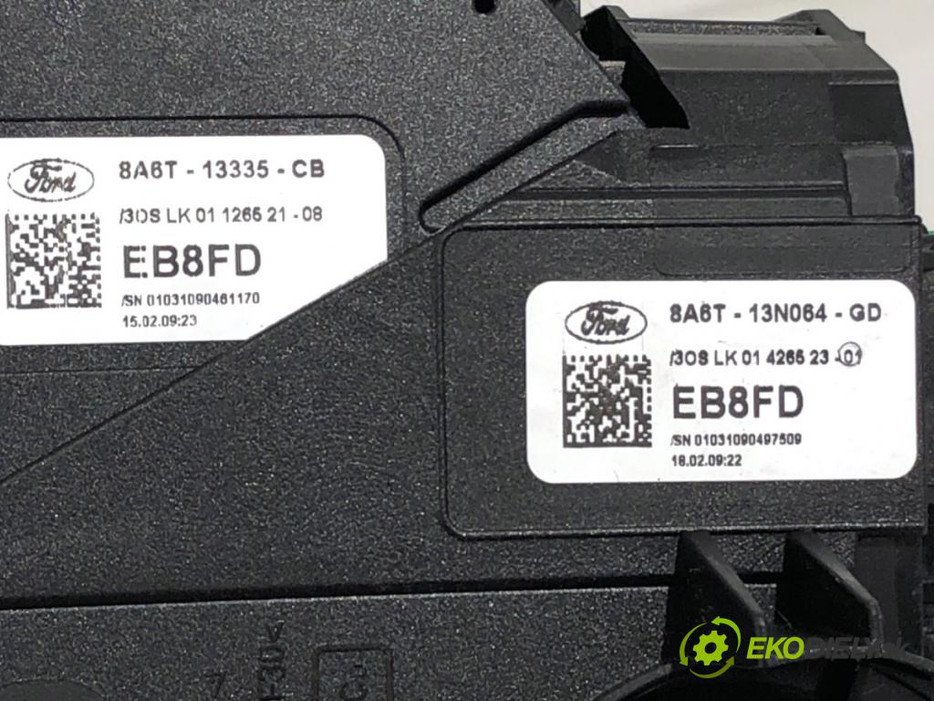 FORD FIESTA MK7 liftback 2009 71 kW 1.4 1388 Prepínač kombinovaný 8A6T-13N064-GD (Prepínacie páčky pod volantom)