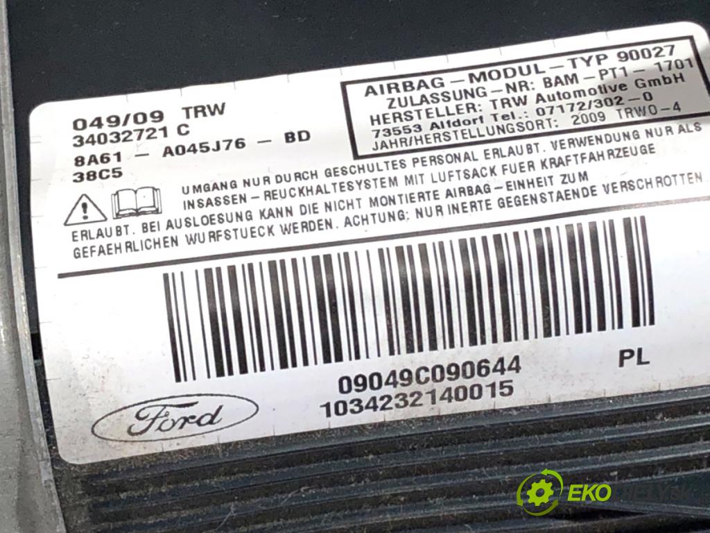 FORD FIESTA MK7 liftback 2009 71 kW 1.4 1388 AirBag koleno: 8A61-A045J76-BD