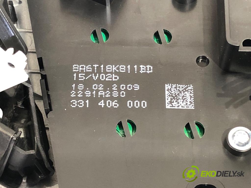 FORD FIESTA MK7 liftback 2009 71 kW 1.4 1388 Panel ovládania radia 8A6T18K811BD (Prepínacie páčky pod volantom)