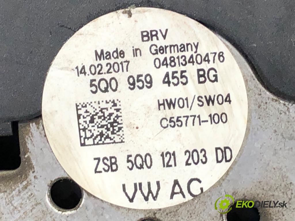 VW GOLF VII Kombi 2018 85 kW 1.6 TDI 1598 ventilátor chladiče 5Q0121205AL (Ventilátor)