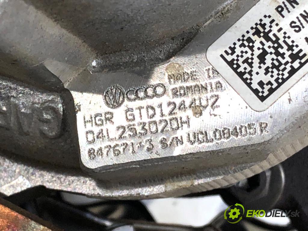 VW GOLF VII Kombi 2018 85 kW 1.6 TDI 1598 Turbodúchadlo,turbo 04L253020H (Turbodúchadlo (kompletné))
