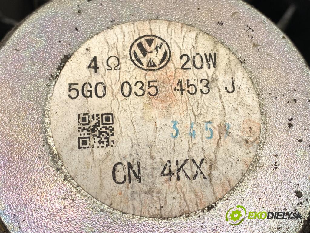 VW GOLF VII Kombi 2018 85 kW 1.6 TDI 1598 reproduktory 5G0035453J