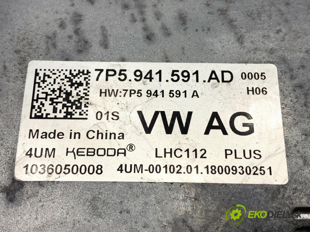 VW GOLF VII Kombi 2018 85 kW 1.6 TDI 1598 Menič XENON 7P5941591AD (Riadiaca jednotka xenónu)