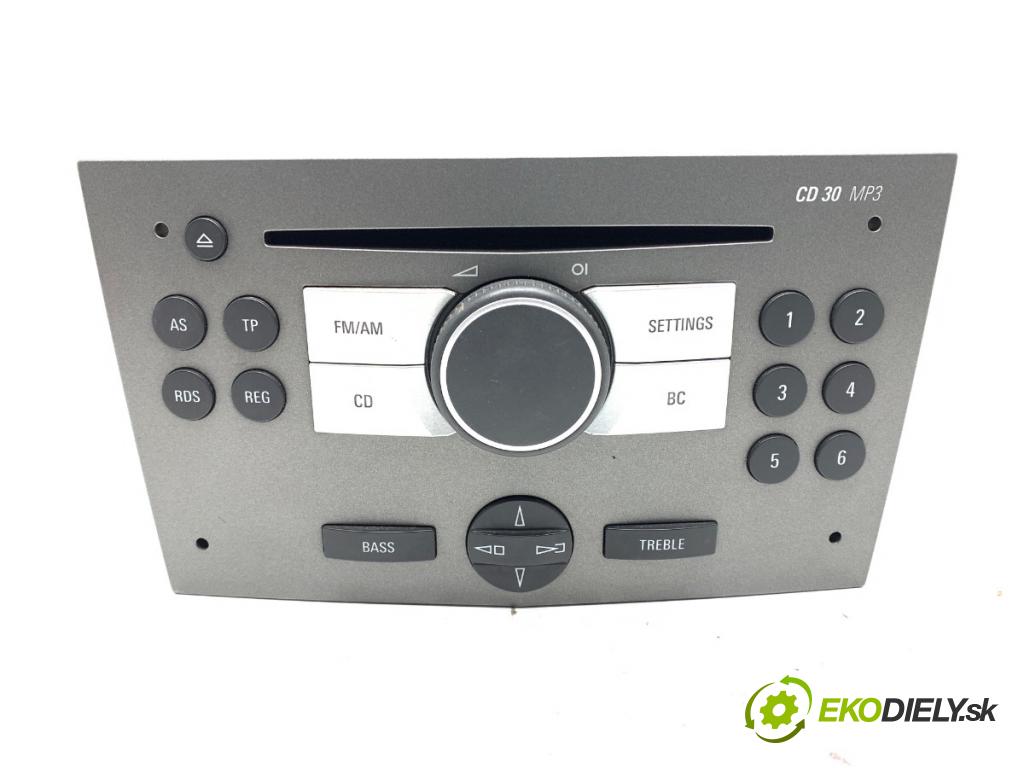 OPEL ASTRA H liftback 2006 77 kW 1.6 (L48) 1598 RADIO 13188461 (Audio zariadenie)