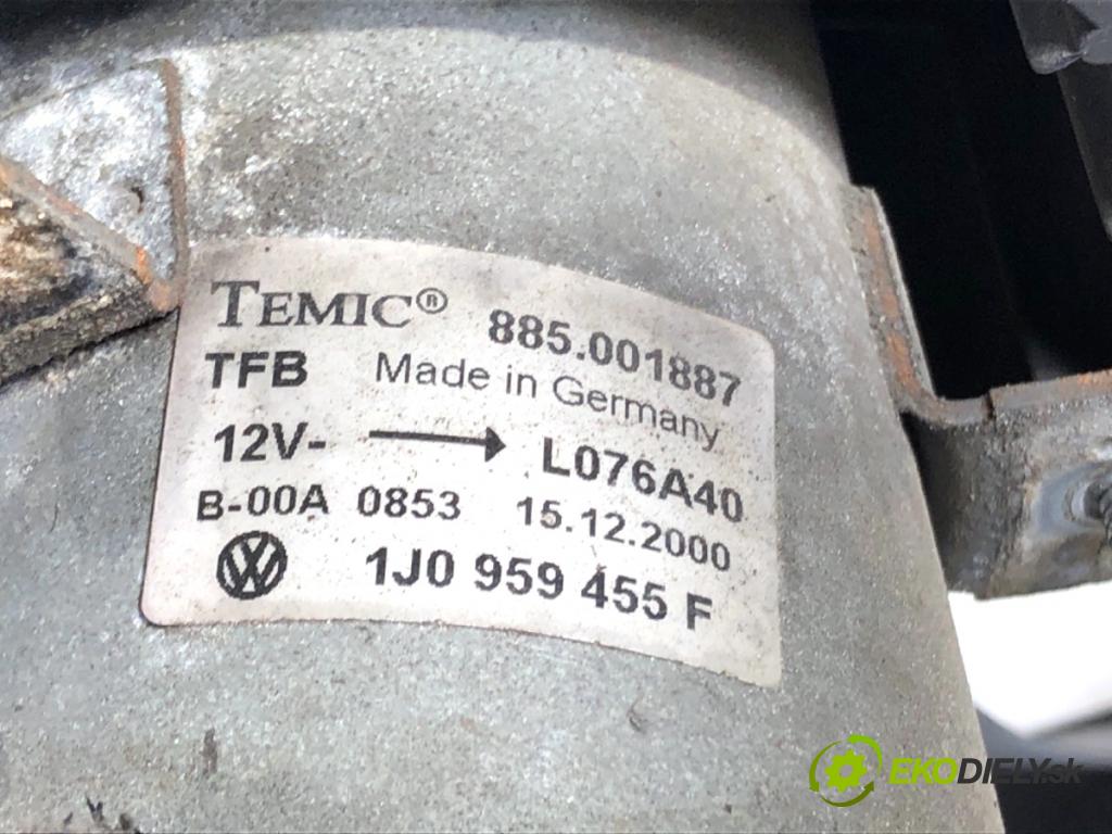 SEAT LEON I liftback 2004 81 kW 1.9 TDI 1896 Ventilátor chladiča 1J0959455F (Ventilátor)