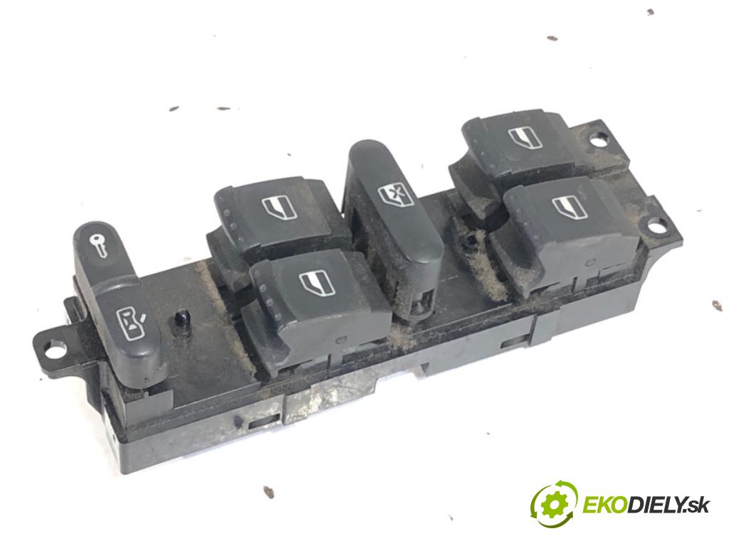 SEAT LEON I liftback 2004 81 kW 1.9 TDI 1896 Prepínač okien 1J4959857D (Prepínacie páčky pod volantom)