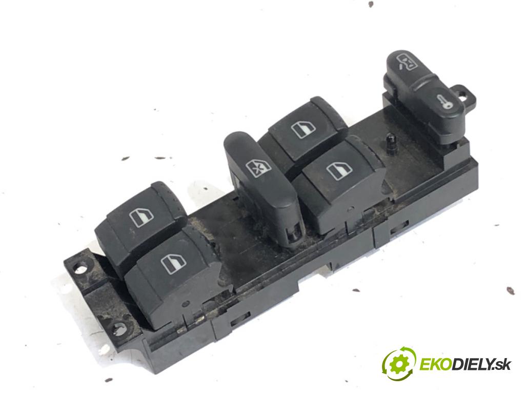SEAT LEON I liftback 2004 81 kW 1.9 TDI 1896 Prepínač okien 1J4959857D (Prepínacie páčky pod volantom)