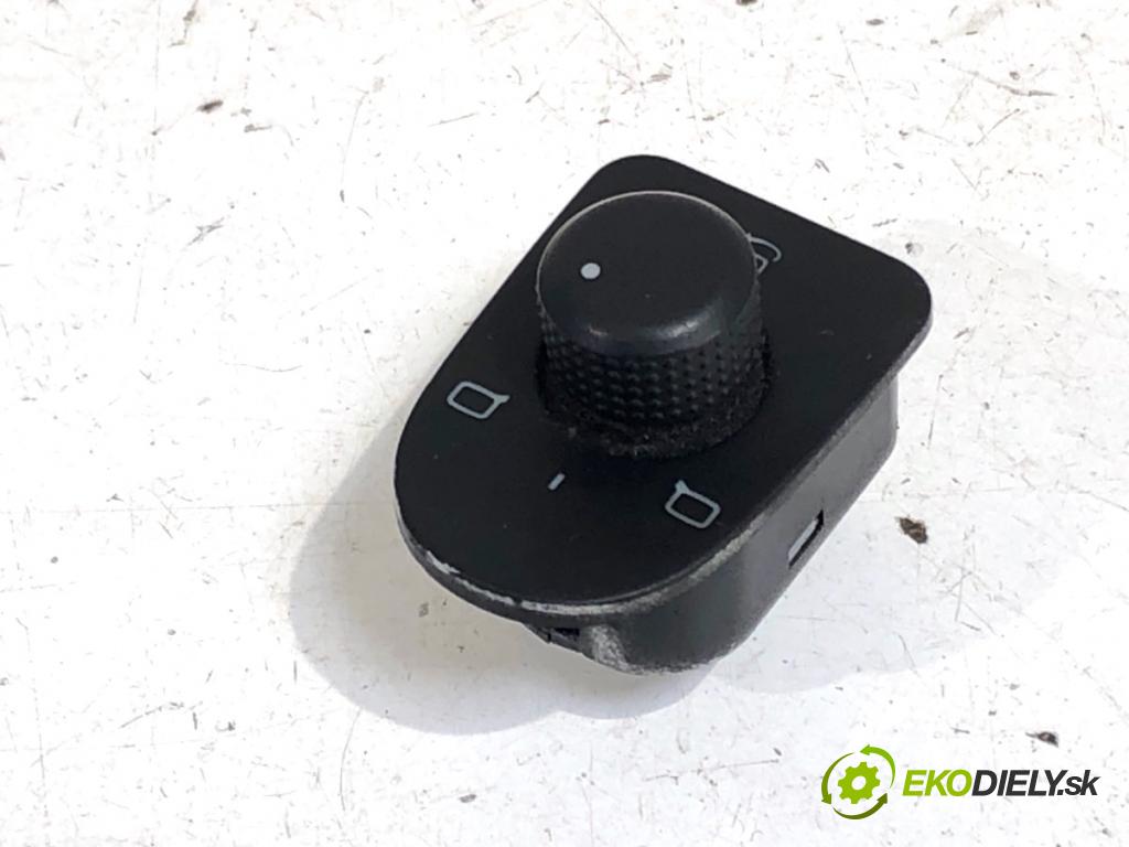 SEAT LEON I liftback 2004 81 kW 1.9 TDI 1896 Prepínač nastavenia spätných zrkadiel 1M1959565D (Prepínacie páčky pod volantom)