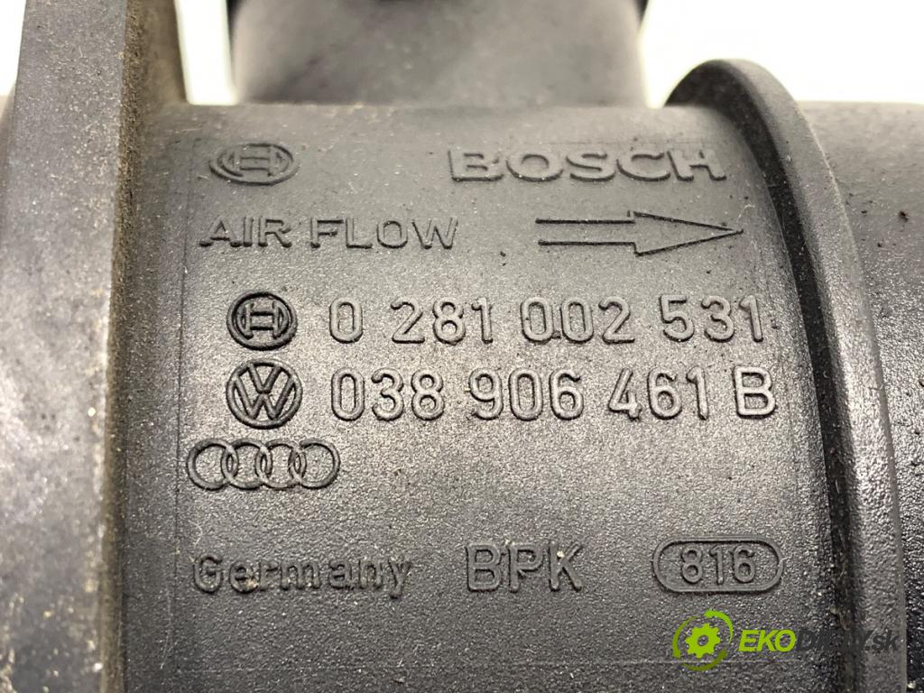 SEAT LEON I liftback 2004 81 kW 1.9 TDI 1896 Váha vzduchu 038906461B (Váha vzduchu)