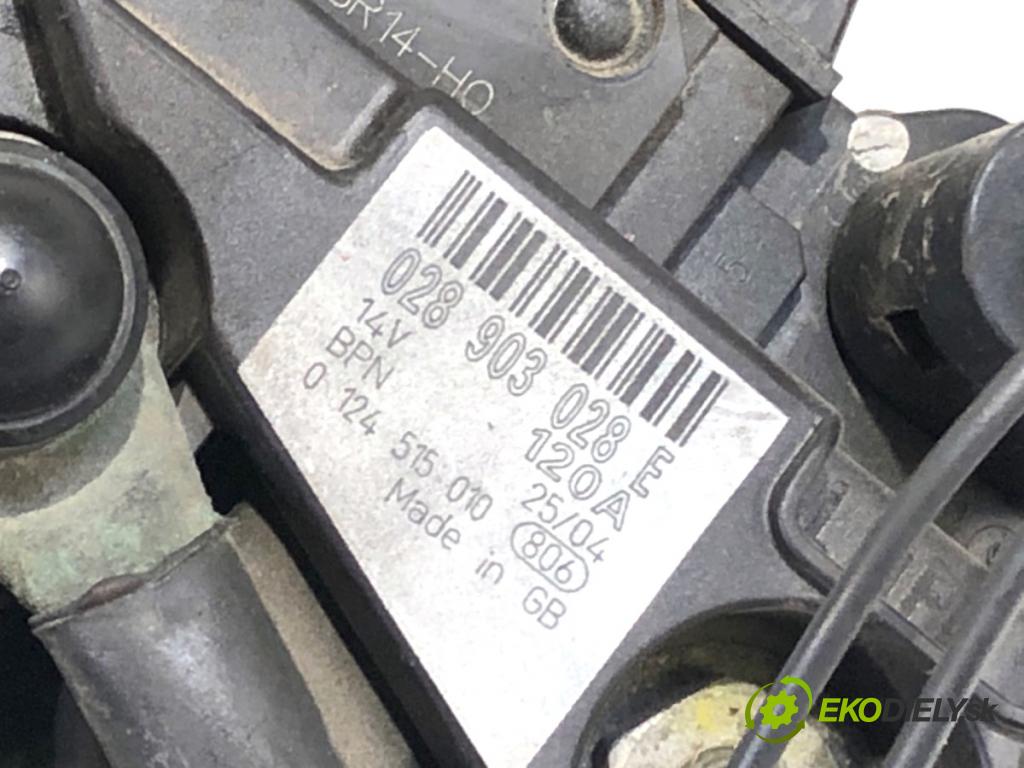 SEAT LEON I liftback 2004 81 kW 1.9 TDI 1896 Alternátor 028903028E (Alternátor)