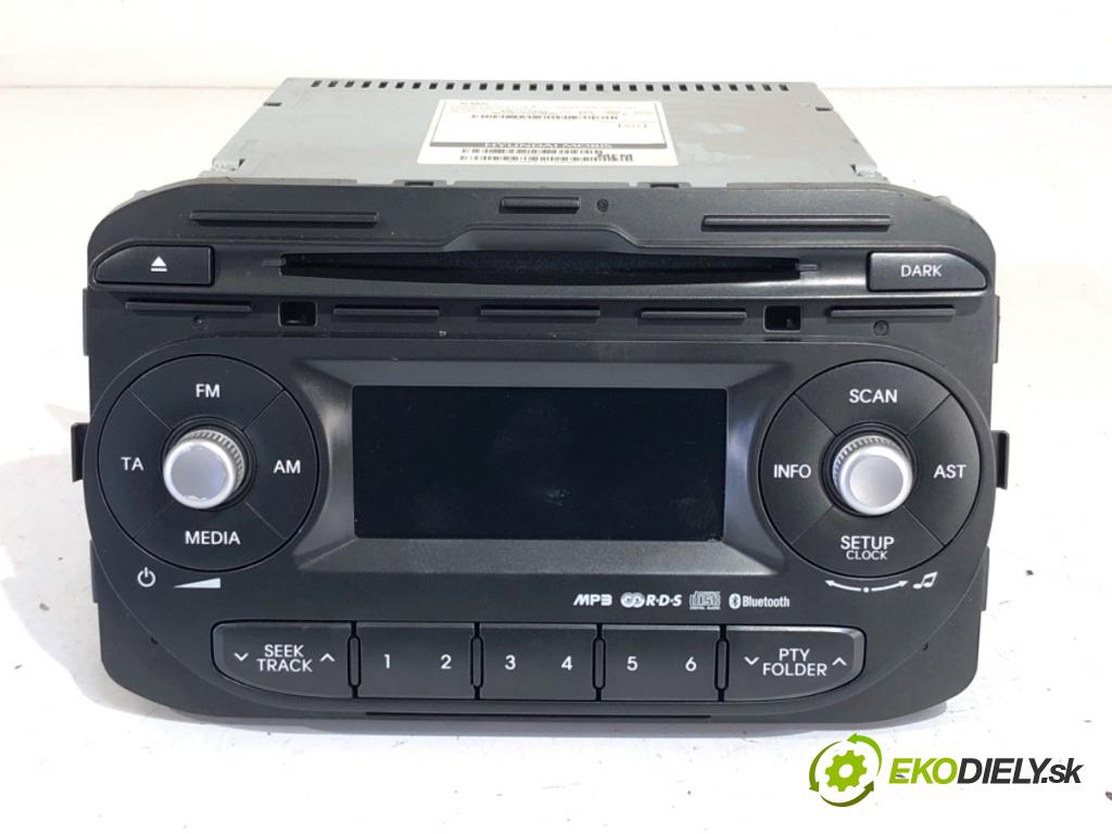 KIA PICANTO II liftback 2011 63 kW 1.2 1248 RADIO 961701Y261MB2 (Audio zariadenie)