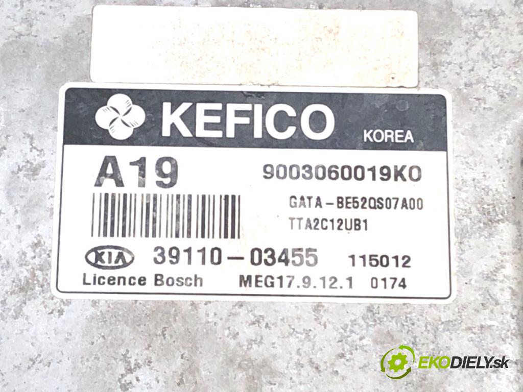 KIA PICANTO II liftback 2011 63 kW 1.2 1248 riadiaca jednotka Motor 39110-03455 (Riadiaca jednotka)