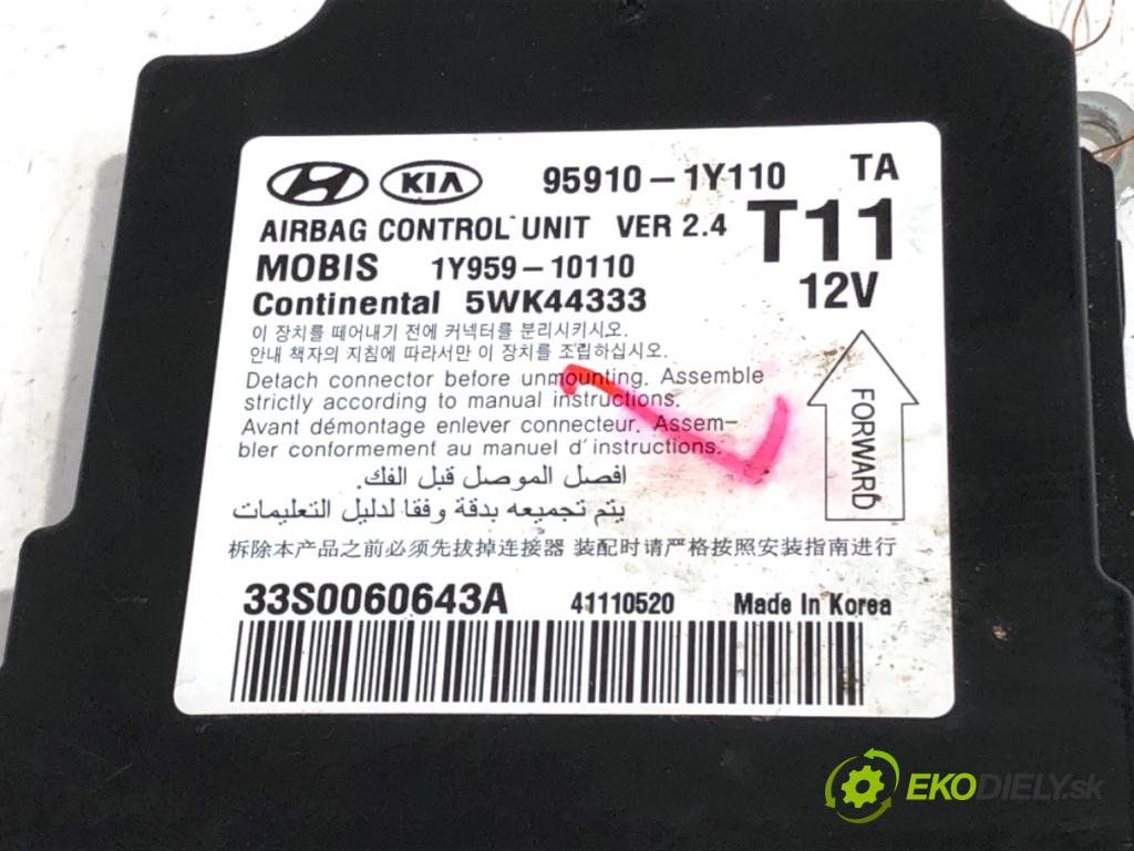 KIA PICANTO II liftback 2011 63 kW 1.2 1248 senzor airbag 95910-1Y110 (Snímač)