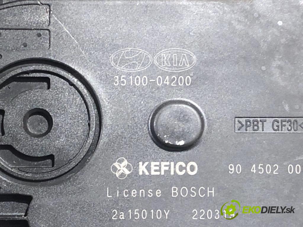 KIA PICANTO II liftback 2011 63 kW 1.2 1248 Škrtiaca klapka 35100-04200 (Škrtiaca klapka)