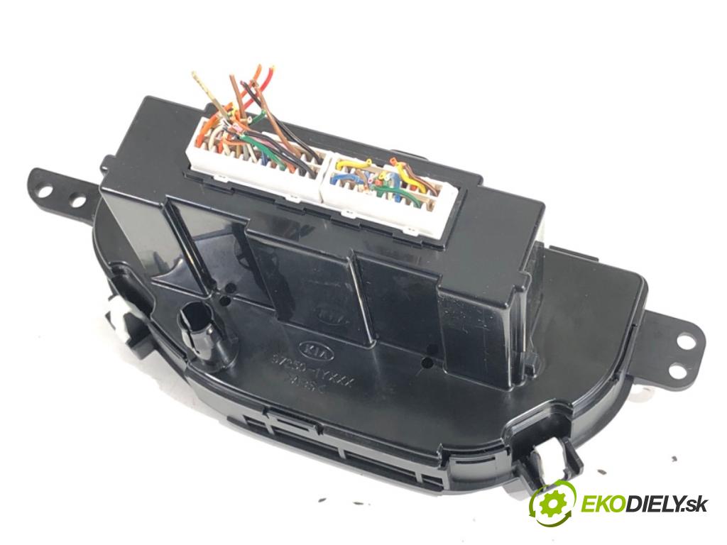 KIA PICANTO II liftback 2011 63 kW 1.2 1248 Panel ovládania kúrenia 97250-1Y500ASB (Prepínacie páčky pod volantom)