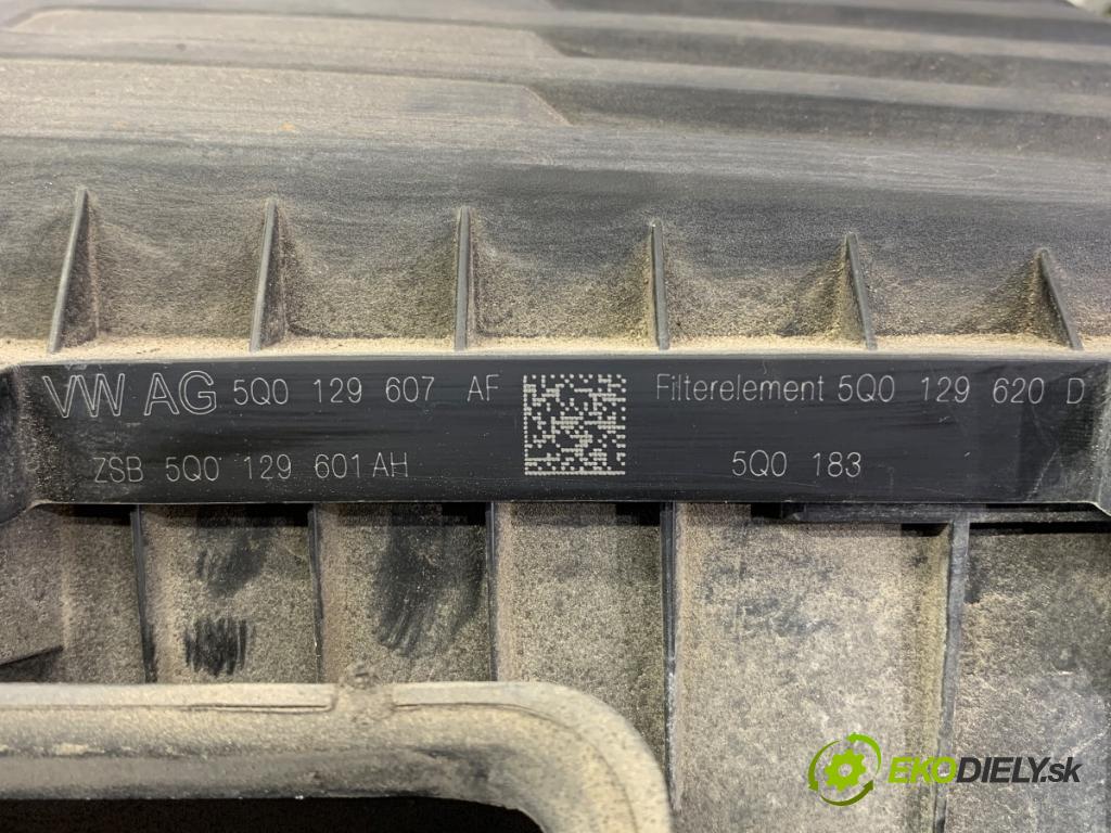 VW PASSAT B8 Kombi 2014 110 kW 2.0 TDI 1968 Obal filtra vzduchu 5Q0129607AF (Obal vzduchového filtra)