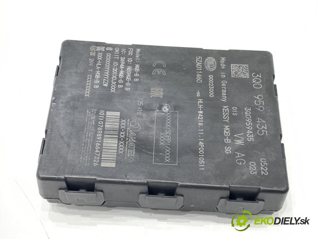 VW PASSAT B8 Kombi 2014 110 kW 2.0 TDI 1968 Modul svetiel 3Q0959435 (Riadiaca jednotka ostatné)