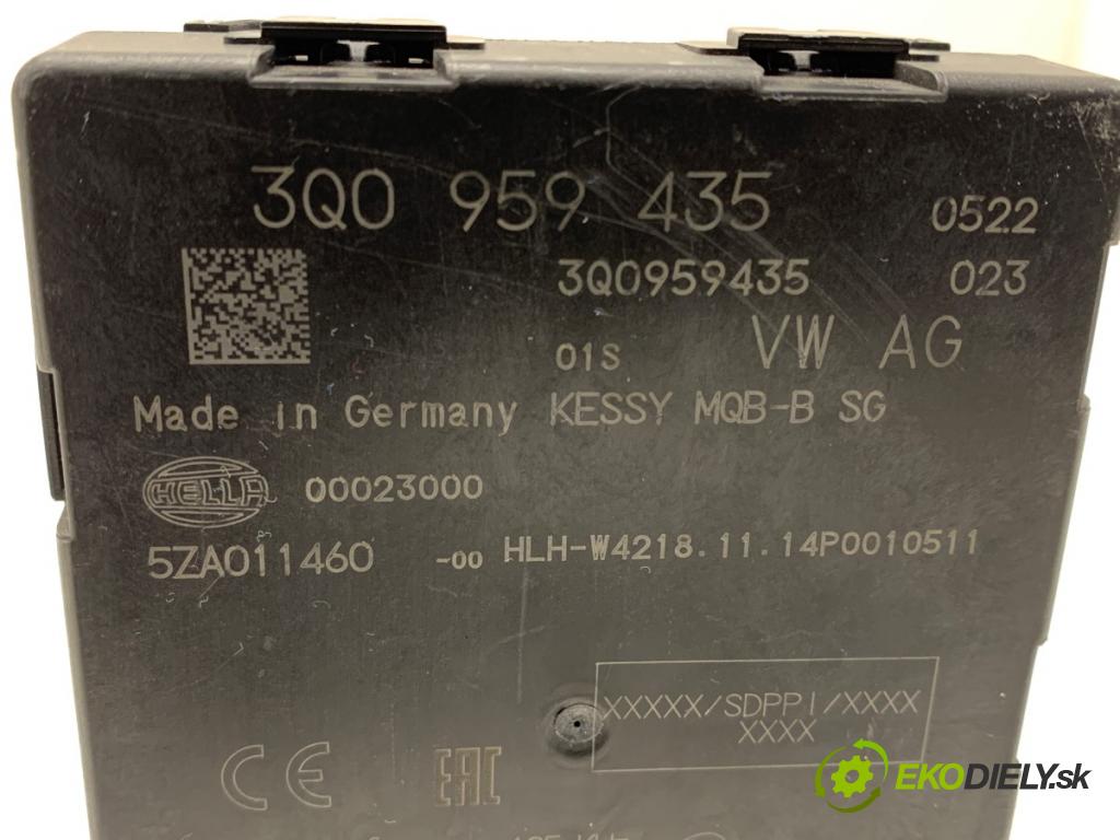 VW PASSAT B8 Kombi 2014 110 kW 2.0 TDI 1968 Modul svetiel 3Q0959435 (Riadiaca jednotka ostatné)