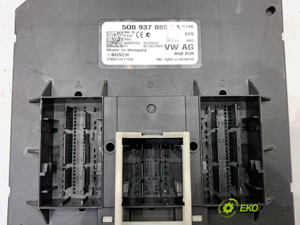VW PASSAT B8 Kombi 2014 110 kW 2.0 TDI 1968 Modul komfortu 5Q0937086BA (Modul komfortu)